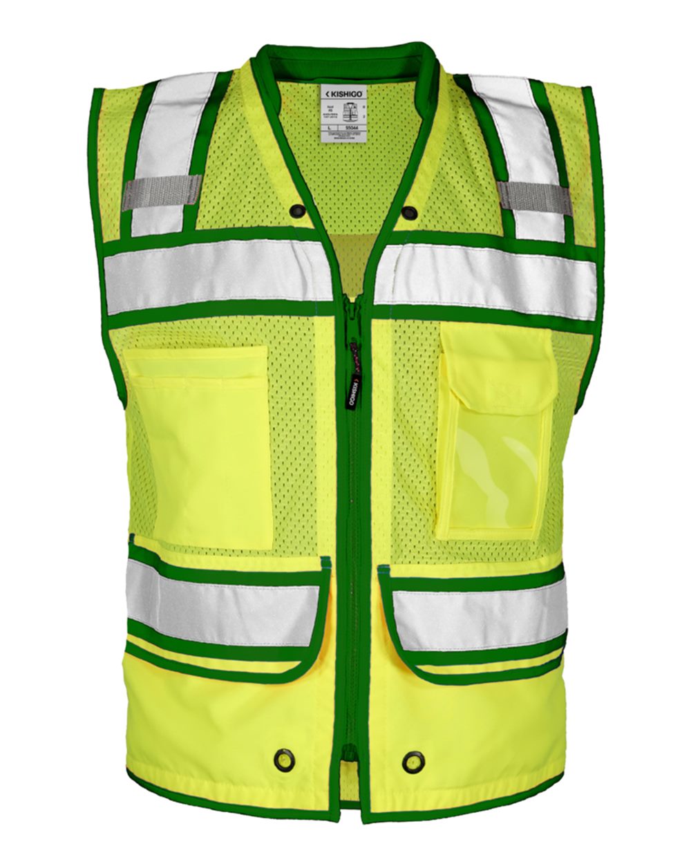 Men's Color Contrast High Performance Surveyors Vest - S5042-5046