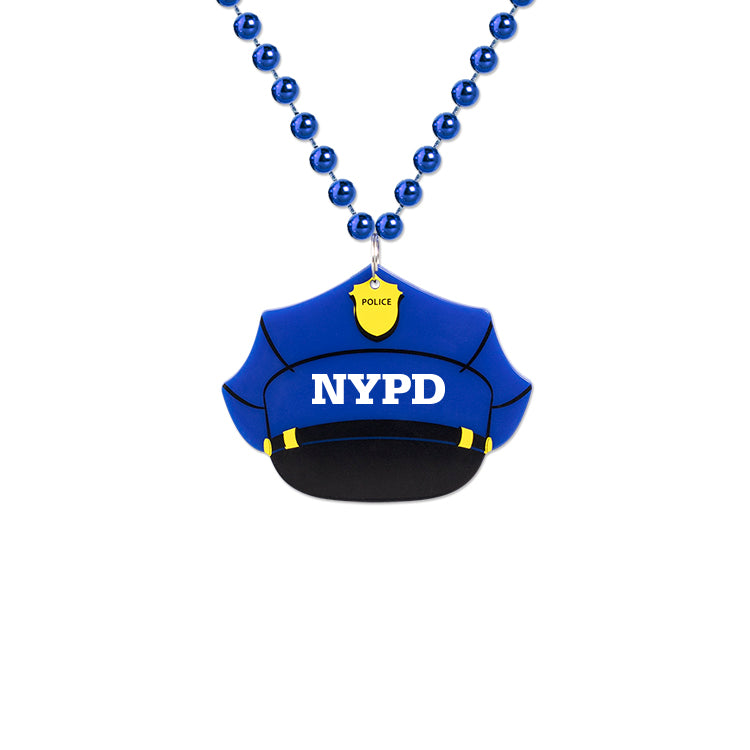 Blue Police Hat Medallion