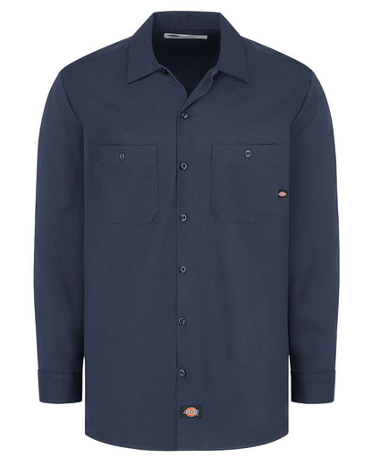 Men's Tall Industrial Cotton Long Sleeve Work Shirt - L307T