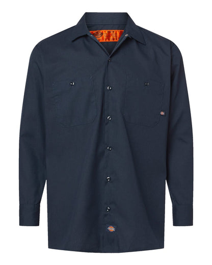Men's Tall Industrial Long Sleeve Work Shirt - L535T