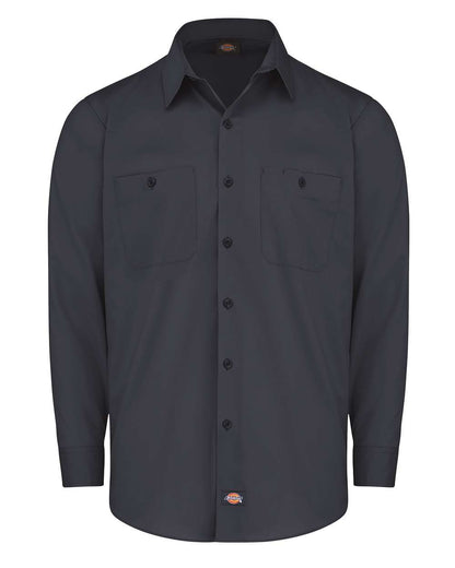 Men's Tall Industrial Worktech Ventilated Long Sleeve Work Shirt - LL51T