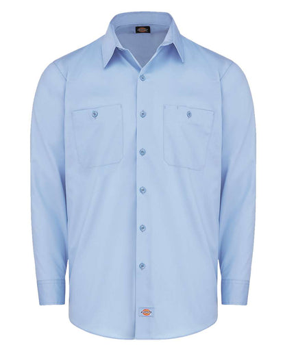Men's Tall Industrial Worktech Ventilated Long Sleeve Work Shirt - LL51T