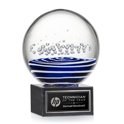 Tranquility Award on Square Marble Base