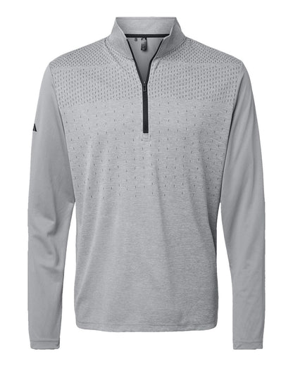 Men's Ultimate365 Heather Block Print Quarter-Zip Pullover - A522