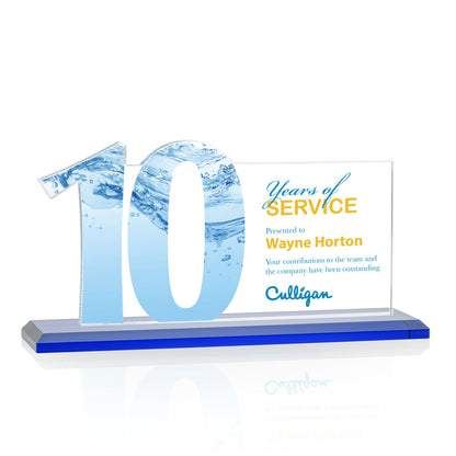 Hazelton VividPrint™ Award - Blue