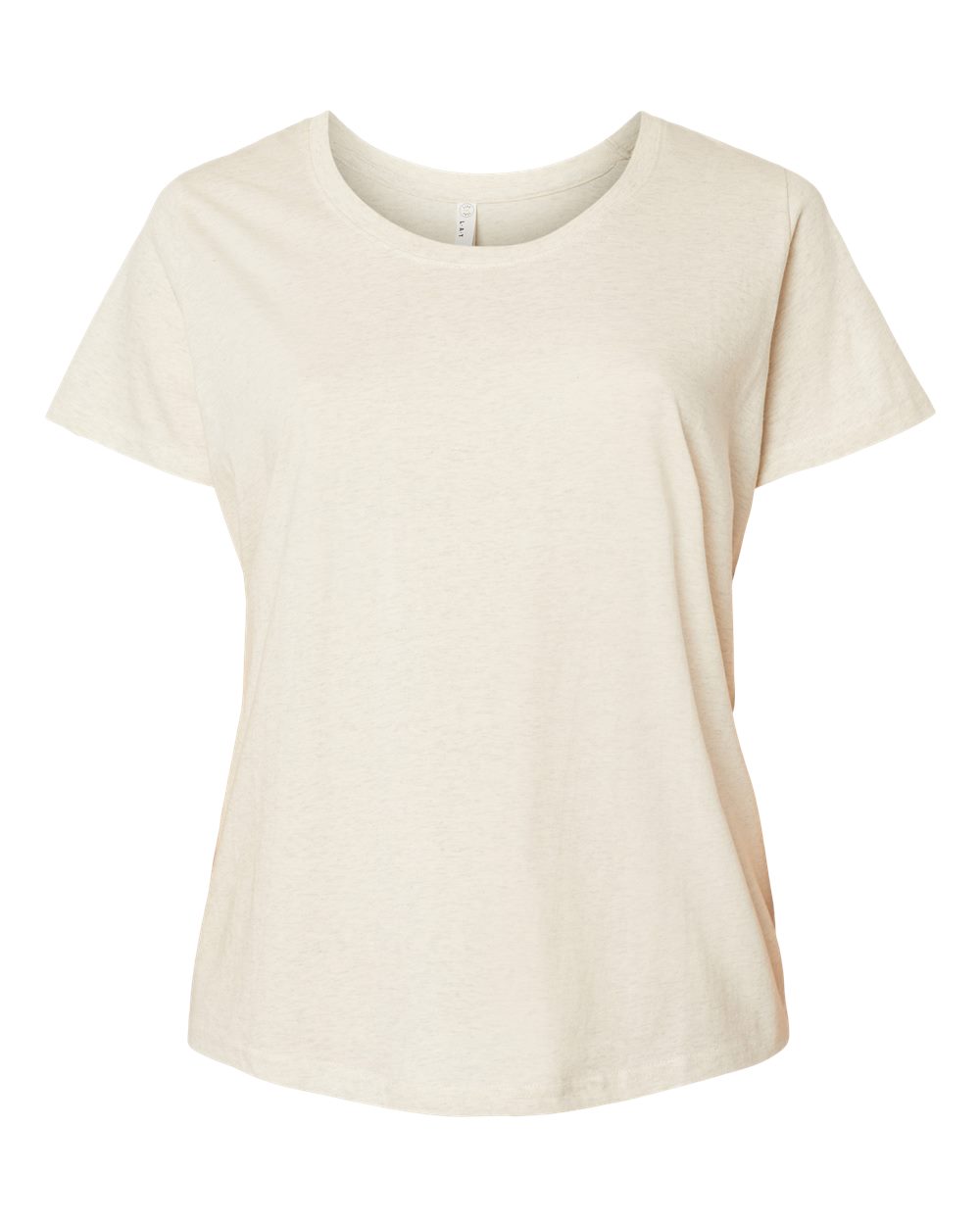 Women's Curvy Collection Fine Jersey Tee - 3816
