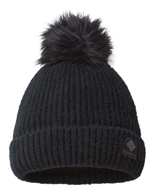 Winter Blur™ Pom-Pom Cuffed Beanie - 186210