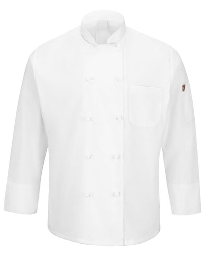 Mimix™ Ten Knot Button Chef Coat with OilBlok - 044X