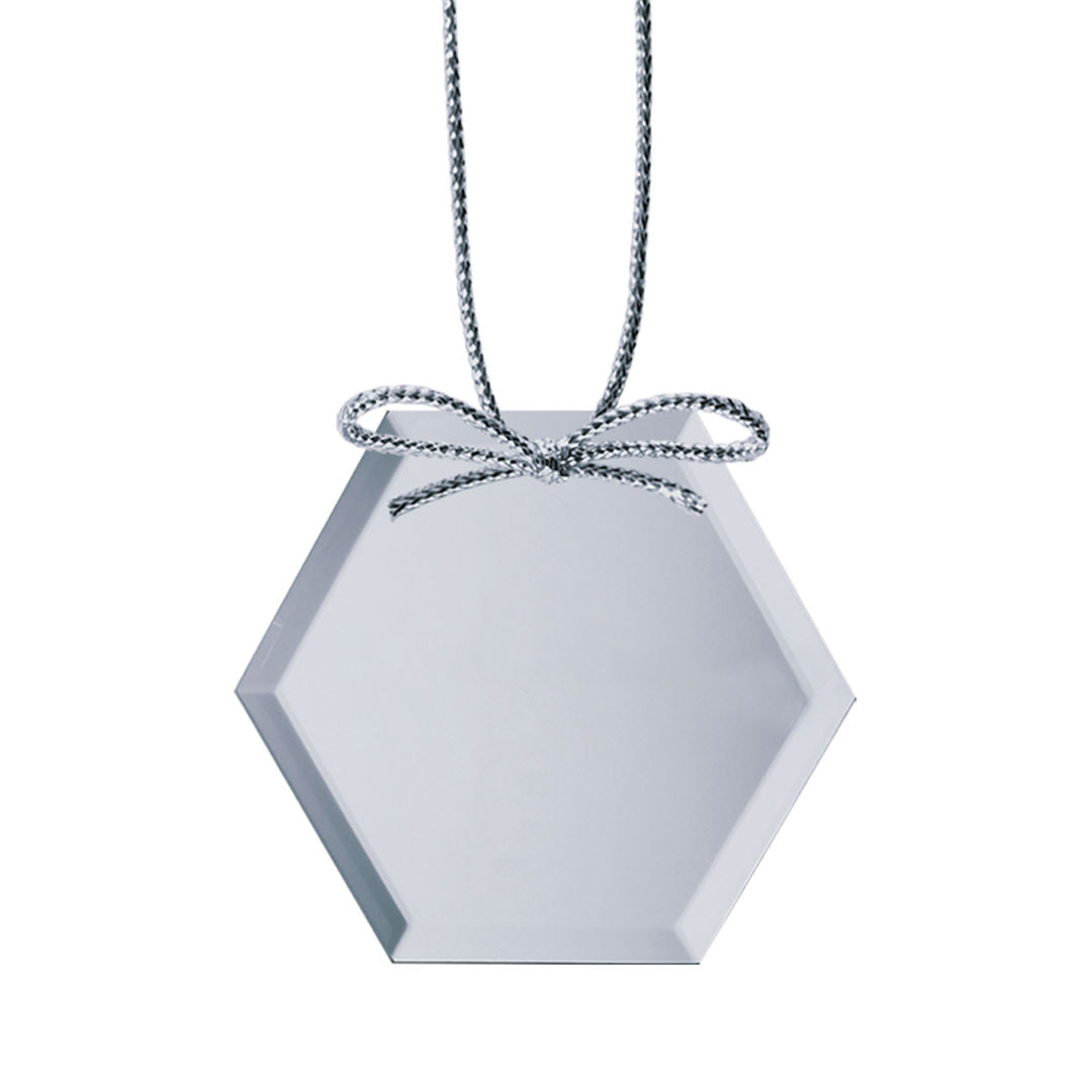 Mirror Ornament - Hexagon