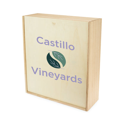 Twine Living® 3-Bottle Wood Wine Box