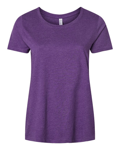 Women's Curvy Collection Fine Jersey Tee - 3816