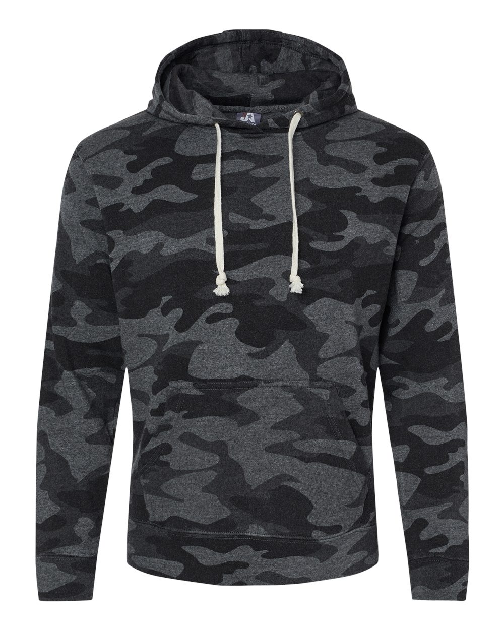 Men's Triblend Fleece Hooded Sweatshirt - 8871