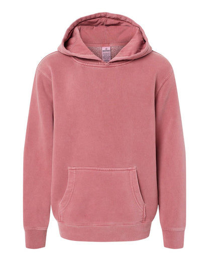 Youth Midweight Pigment-Dyed Hooded Sweatshirt - PRM1500Y