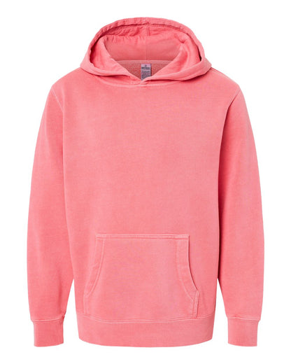 Youth Midweight Pigment-Dyed Hooded Sweatshirt - PRM1500Y