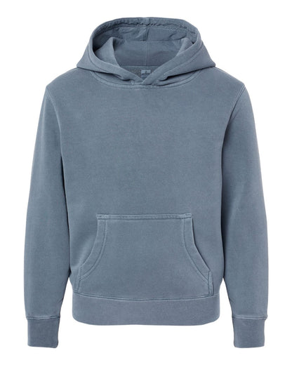 Youth Midweight Pigment-Dyed Hooded Sweatshirt - PRM1500Y
