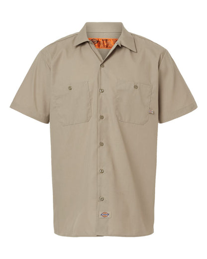 Men's Tall Industrial Short Sleeve Work Shirt - S535T