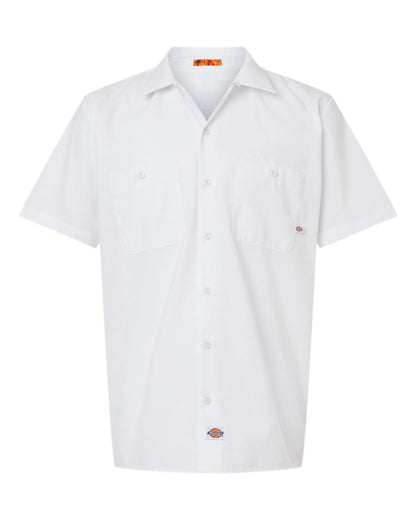 Men's Tall Industrial Short Sleeve Work Shirt - S535T
