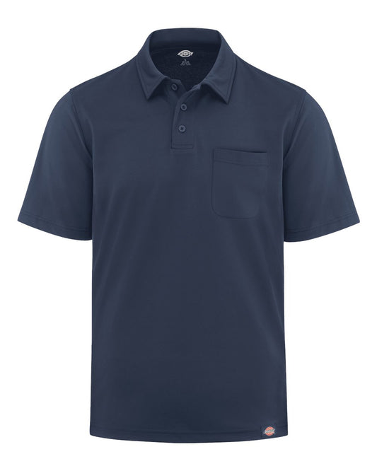 Men's Performance Short Sleeve Work Shirt With Pocket - LS44