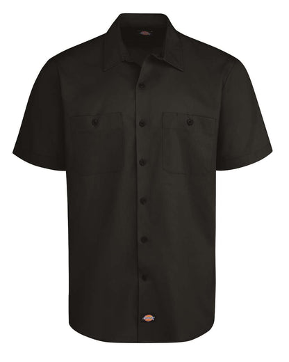 Men's Tall Industrial Worktech Ventilated Short Sleeve Work Shirt - LS51T