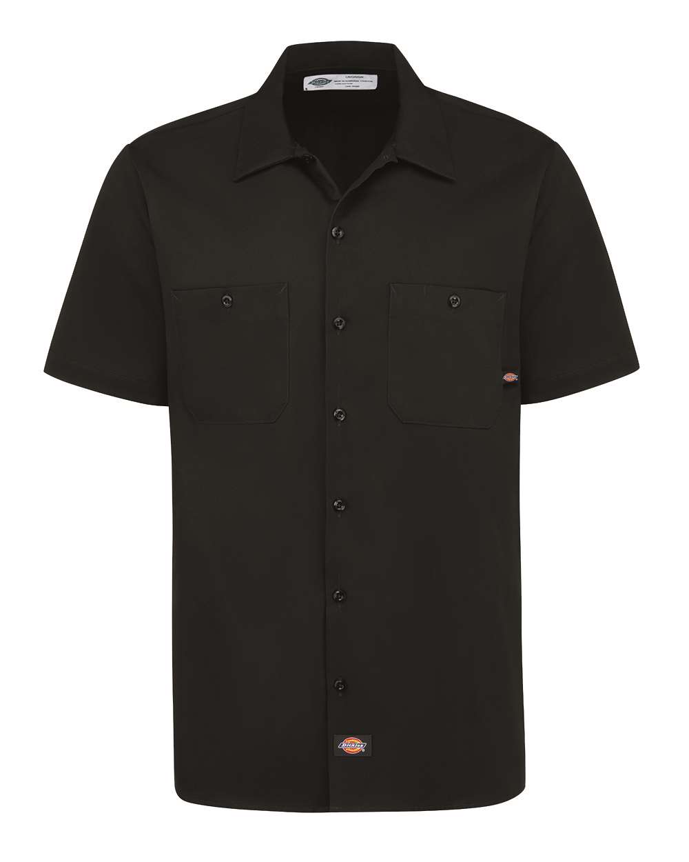 Men's Industrial Short Sleeve Cotton Work Shirt - S307