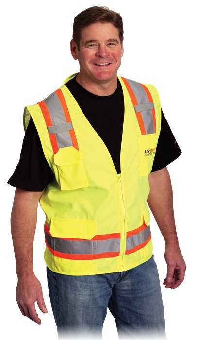 Two Tone 6 Pocket Surveyors Vest