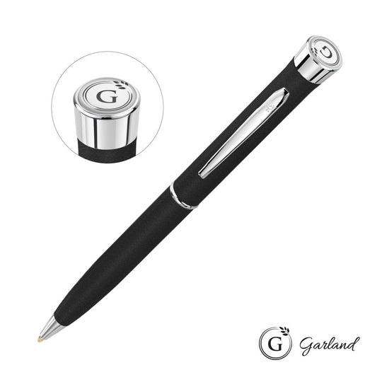 Garland® Tactical Textured Twist Pen - Chrome