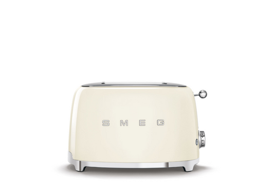 SMEG 2-Slice Toaster - Cream Glossy