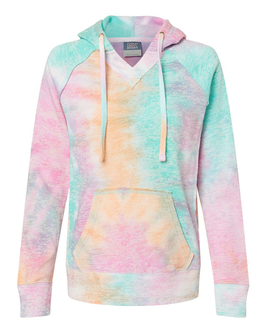 Women’s Courtney Burnout V-Notch Hooded Sweatshirt - W1162