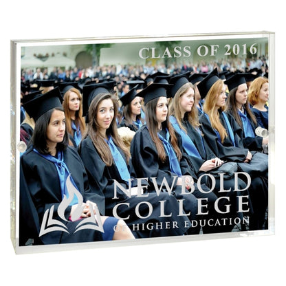 Laser Engraved Acrylic Magnetic Frame (6"x 8"x 3/4")