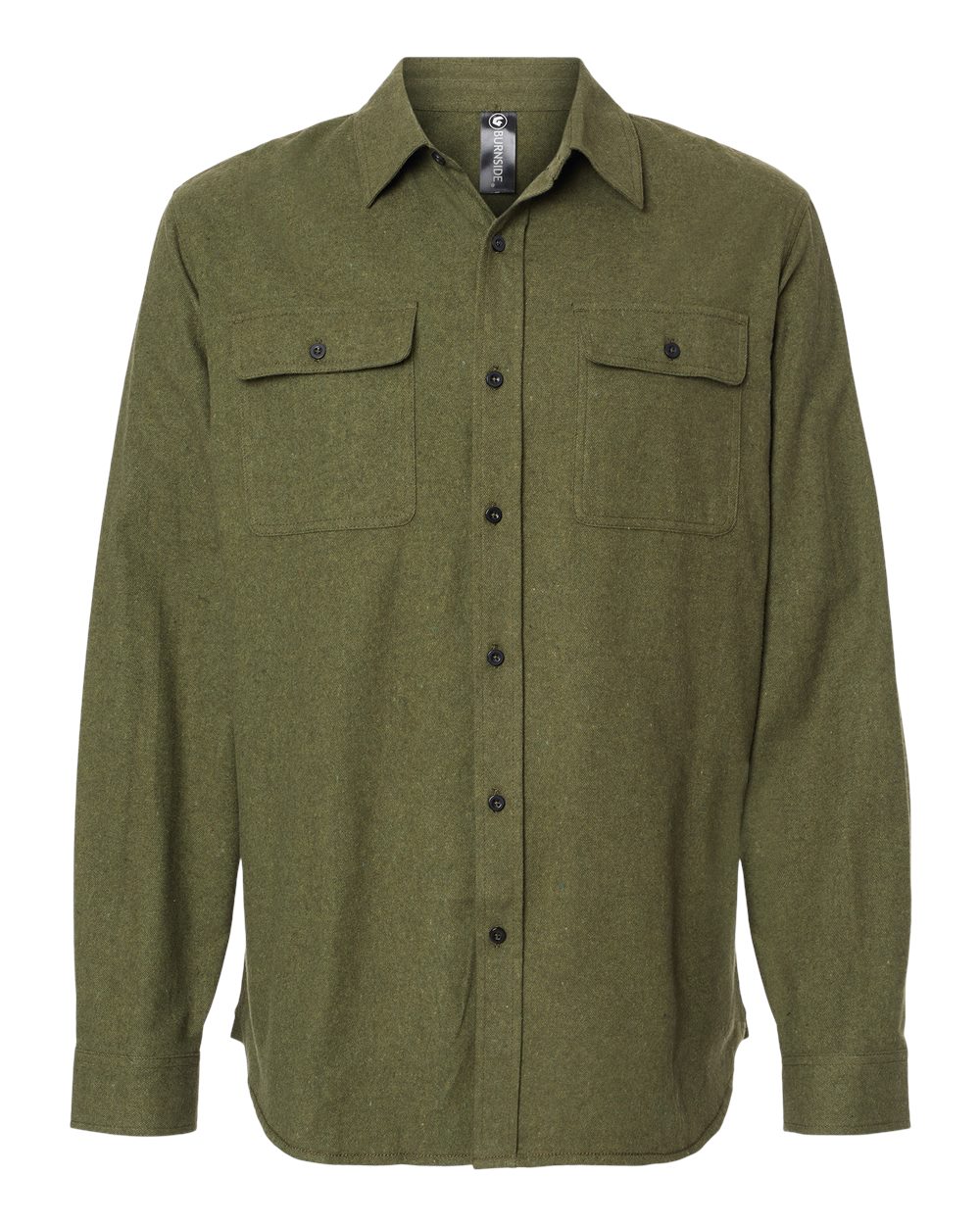 Men's Solid Flannel Shirt - 8200