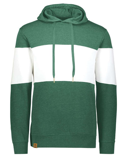 Men's All-American Fleece Colorblocked Hooded Sweatshirt - 229563