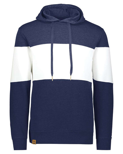 Men's All-American Fleece Colorblocked Hooded Sweatshirt - 229563
