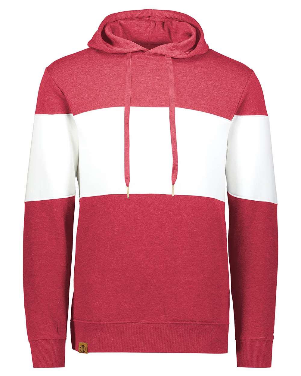 Men's All-American Fleece Colorblocked Hooded Sweatshirt - 229563
