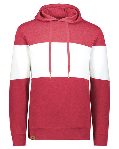Men's All-American Fleece Colorblocked Hooded Sweatshirt - 229563