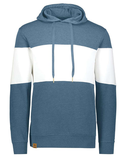Men's All-American Fleece Colorblocked Hooded Sweatshirt - 229563
