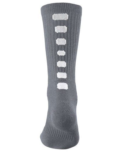 Colorblocked Crew Socks - 6091