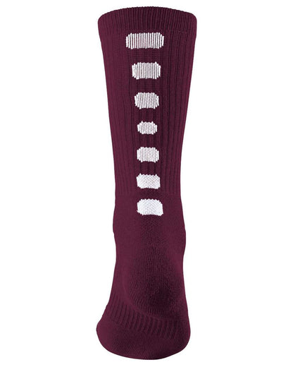 Colorblocked Crew Socks - 6091