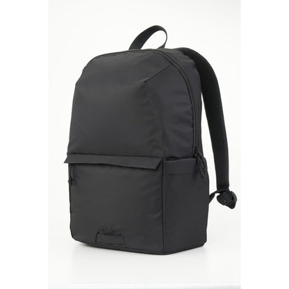 Front View of Black Greenway Recycled 15" Laptop Backpack