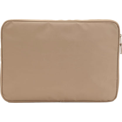 Rear View of Tan Daybreak Recycled 15" Laptop Sleeve
