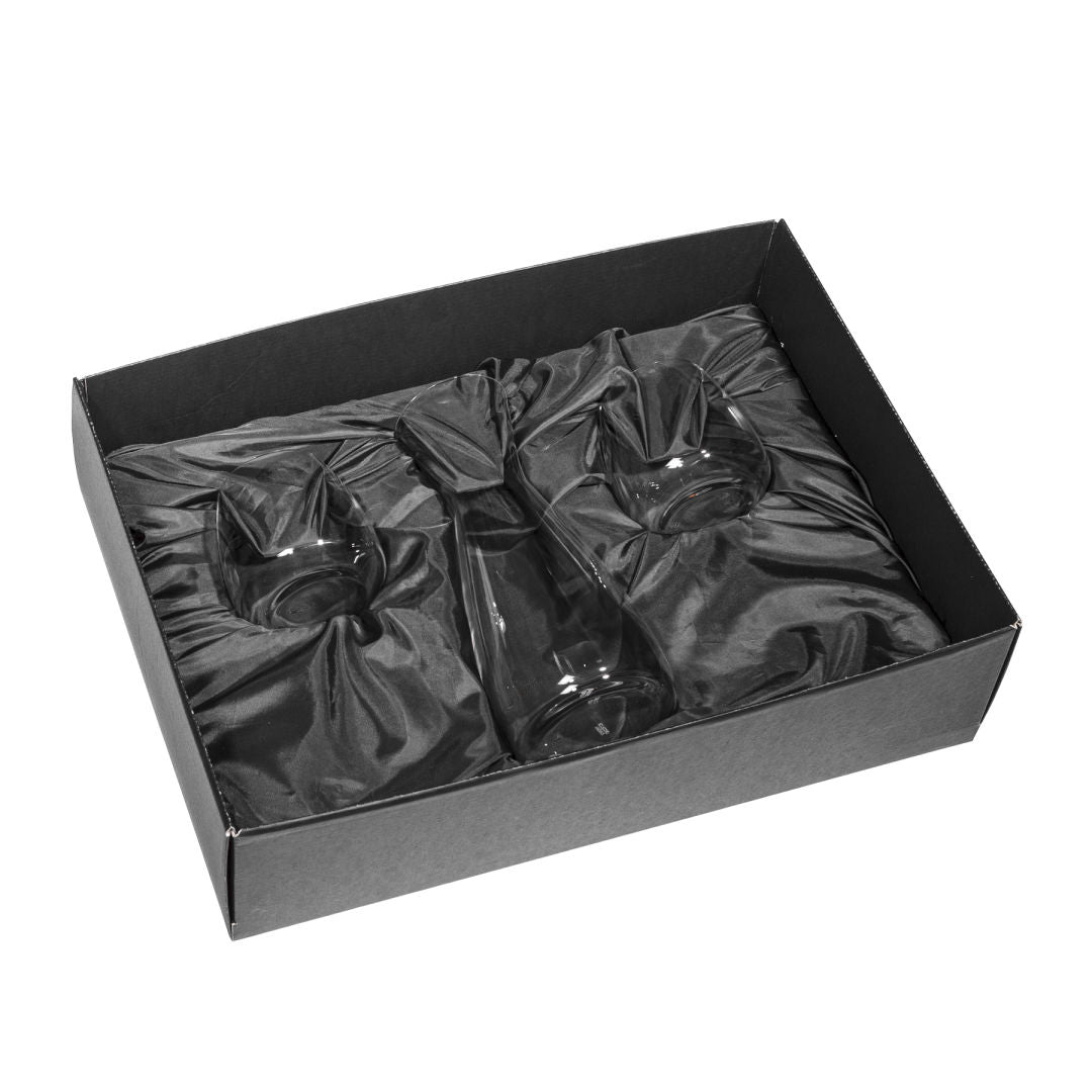 Portofino Carafe & Reina Stemless Wine