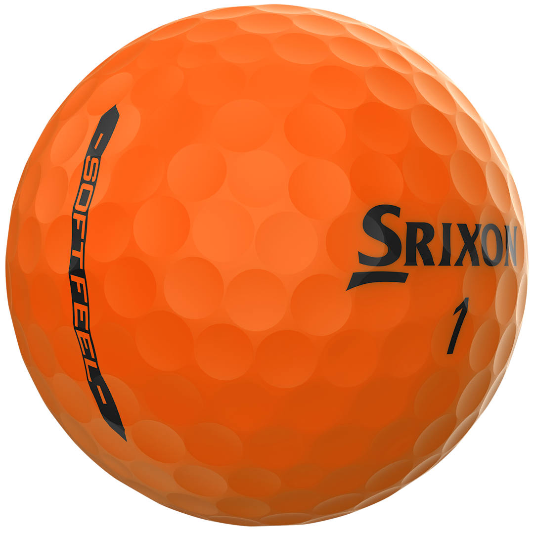 Srixon Soft Feel BRITE Golf Balls - 12 Pack