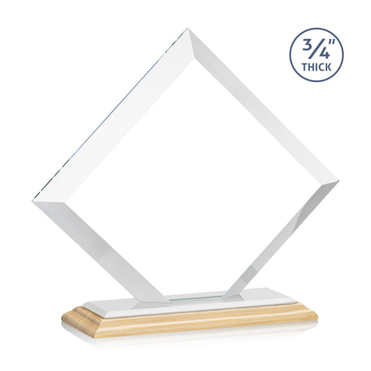 Belaire VividPrint™ Award - Bamboo/White