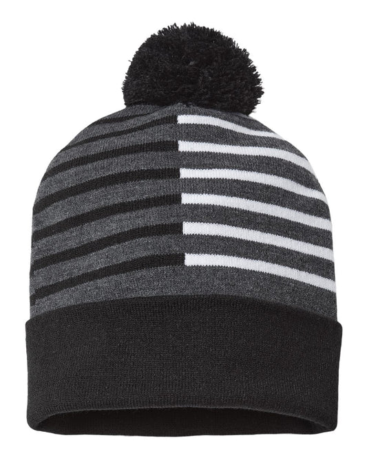 USA-Made Half Color Beanie - RKH12