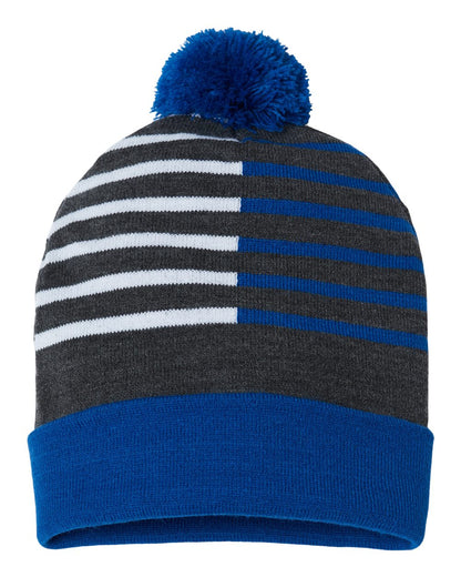 USA-Made Half Color Beanie - RKH12