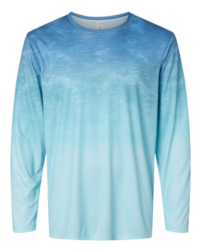 Unisex Montauk Oceanic Fade Performance Long Sleeve T-Shirt - 229