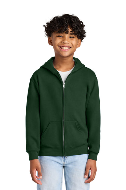 Jerzees - Youth NuBlend Full-Zip Hooded Sweatshirt. 993B