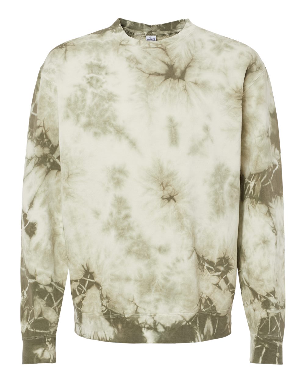 Unisex Midweight Tie-Dyed Crewneck Sweatshirt - PRM3500TD