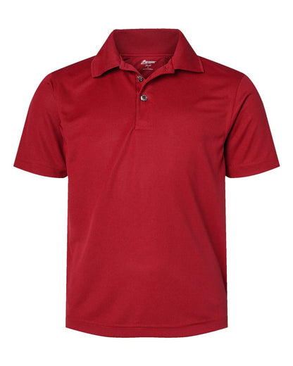 Youth Saratoga Performance Mini Mesh Polo - 108Y