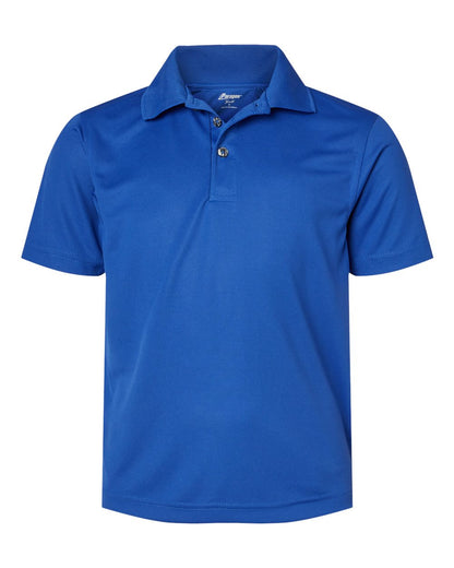 Youth Saratoga Performance Mini Mesh Polo - 108Y