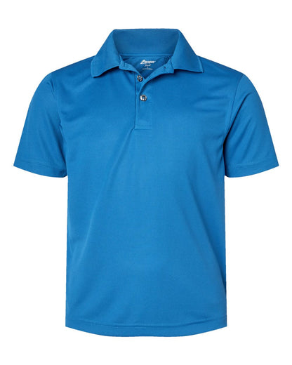 Youth Saratoga Performance Mini Mesh Polo - 108Y